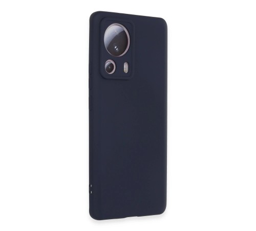 Xiaomi Mi 13 Lite Kılıf Nano içi Kadife Silikon - Lacivert Xiaomi Mi 13 Lite Kılıf Nano içi Kadife Silikon - Lacivert