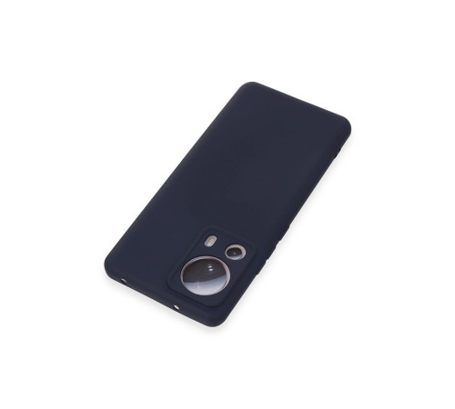 Xiaomi Mi 13 Lite Kılıf Nano içi Kadife Silikon - Lacivert Xiaomi Mi 13 Lite Kılıf Nano içi Kadife Silikon - Lacivert