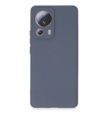 Xiaomi Mi 13 Lite Kılıf Nano içi Kadife Silikon - Gri