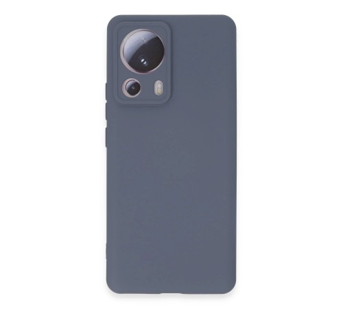 Xiaomi Mi 13 Lite Kılıf Nano içi Kadife Silikon - Gri Xiaomi Mi 13 Lite Kılıf Nano içi Kadife Silikon - Gri