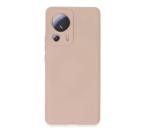 Xiaomi Mi 13 Lite Kılıf Nano içi Kadife Silikon - Pudra Xiaomi Mi 13 Lite Kılıf Nano içi Kadife Silikon - Pudra