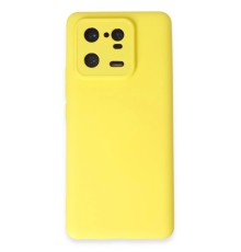 Xiaomi Mi 13 Pro Kılıf Nano içi Kadife Silikon - Sarı