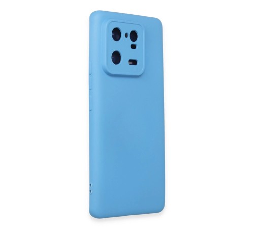 Xiaomi Mi 13 Pro Kılıf Nano içi Kadife Silikon - Mavi Xiaomi Mi 13 Pro Kılıf Nano içi Kadife Silikon - Mavi