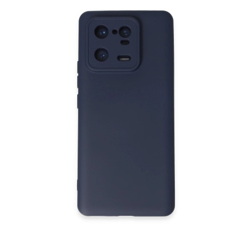 Xiaomi Mi 13 Pro Kılıf Nano içi Kadife Silikon - Lacivert Xiaomi Mi 13 Pro Kılıf Nano içi Kadife Silikon - Lacivert