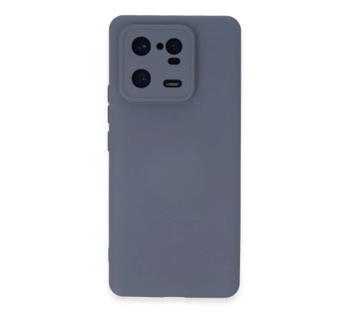 Xiaomi Mi 13 Pro Kılıf Nano içi Kadife Silikon - Gri Xiaomi Mi 13 Pro Kılıf Nano içi Kadife Silikon - Gri