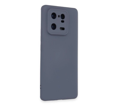 Xiaomi Mi 13 Pro Kılıf Nano içi Kadife Silikon - Gri Xiaomi Mi 13 Pro Kılıf Nano içi Kadife Silikon - Gri