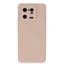 Xiaomi Mi 13 Pro Kılıf Nano içi Kadife Silikon - Pudra