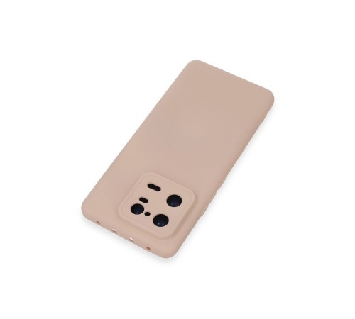 Xiaomi Mi 13 Pro Kılıf Nano içi Kadife Silikon - Pudra Xiaomi Mi 13 Pro Kılıf Nano içi Kadife Silikon - Pudra