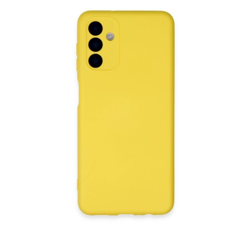 Samsung Galaxy A24 4G Kılıf Nano içi Kadife Silikon - Sarı Samsung Galaxy A24 4G Kılıf Nano içi Kadife Silikon - Sarı