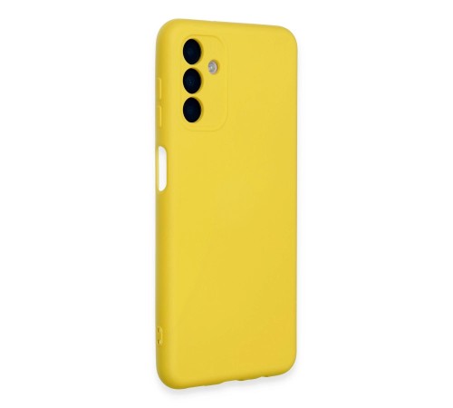 Samsung Galaxy A24 4G Kılıf Nano içi Kadife Silikon - Sarı Samsung Galaxy A24 4G Kılıf Nano içi Kadife Silikon - Sarı