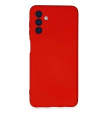 Samsung Galaxy A24 4G Kılıf Nano içi Kadife Silikon - Kırmızı