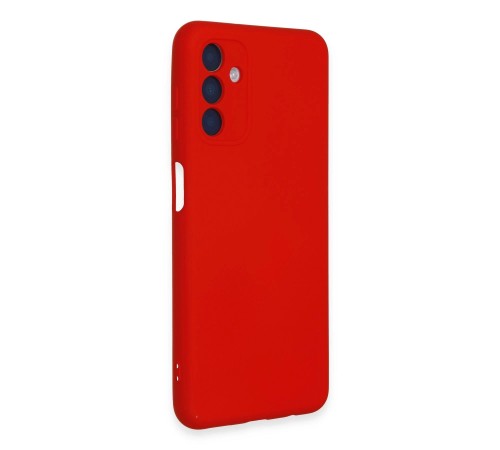 Samsung Galaxy A24 4G Kılıf Nano içi Kadife Silikon - Kırmızı