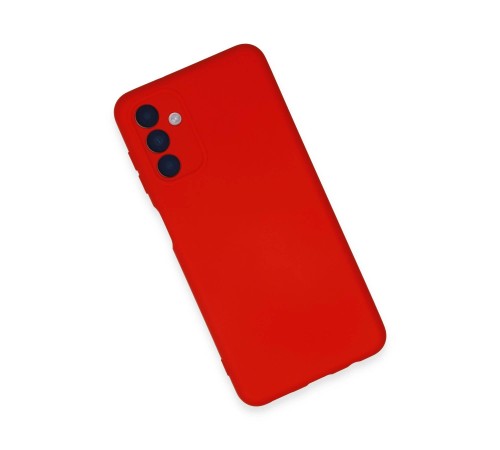 Samsung Galaxy A24 4G Kılıf Nano içi Kadife Silikon - Kırmızı