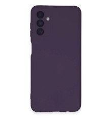 Samsung Galaxy A24 4G Kılıf Nano içi Kadife Silikon - Mor