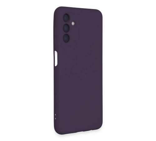 Samsung Galaxy A24 4G Kılıf Nano içi Kadife Silikon - Mor Samsung Galaxy A24 4G Kılıf Nano içi Kadife Silikon - Mor