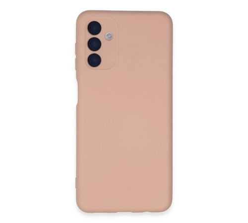 Samsung Galaxy A24 4G Kılıf Nano içi Kadife Silikon - Pudra