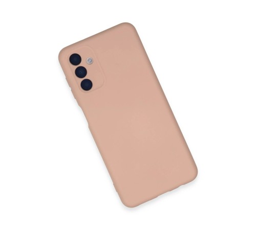 Samsung Galaxy A24 4G Kılıf Nano içi Kadife Silikon - Pudra