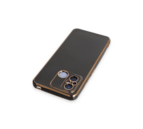 Xiaomi Redmi 12C Kılıf Volet Silikon - Siyah