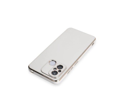 Xiaomi Redmi 12C Kılıf Volet Silikon - Beyaz