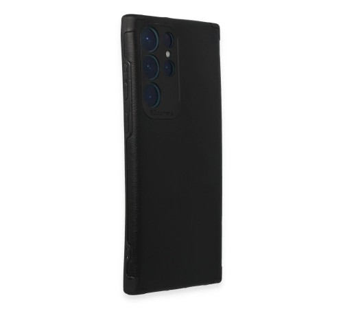Samsung Galaxy S22 Ultra Kılıf Loop Deri Silikon - Siyah Samsung Galaxy S22 Ultra Kılıf Loop Deri Silikon - Siyah