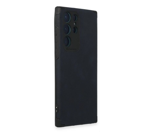 Samsung Galaxy S22 Ultra Kılıf Loop Deri Silikon - Lacivert Samsung Galaxy S22 Ultra Kılıf Loop Deri Silikon - Lacivert