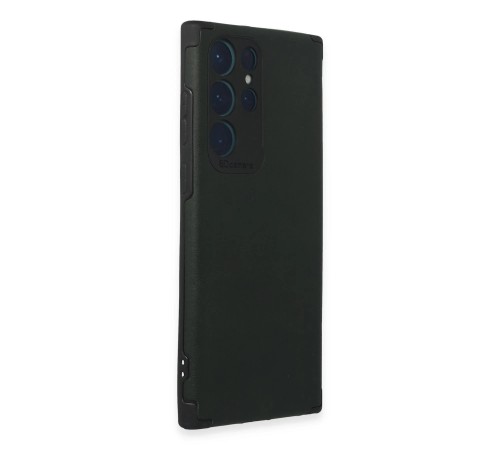 Samsung Galaxy S22 Ultra Kılıf Loop Deri Silikon - Yeşil Samsung Galaxy S22 Ultra Kılıf Loop Deri Silikon - Yeşil