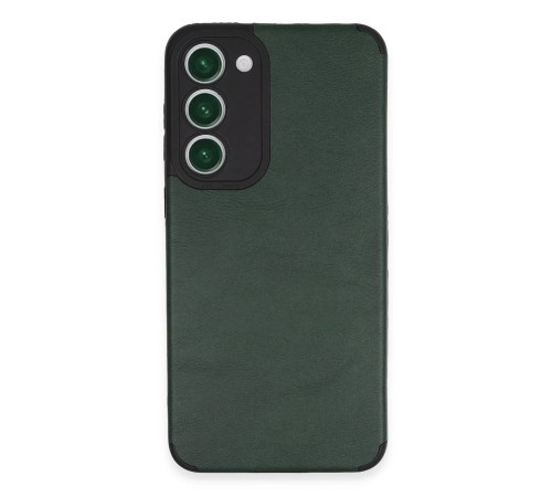 Samsung Galaxy S23 Plus Kılıf Loop Deri Silikon - Yeşil Samsung Galaxy S23 Plus Kılıf Loop Deri Silikon - Yeşil