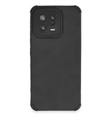 Xiaomi Mi 13 Kılıf Loop Deri Silikon - Siyah