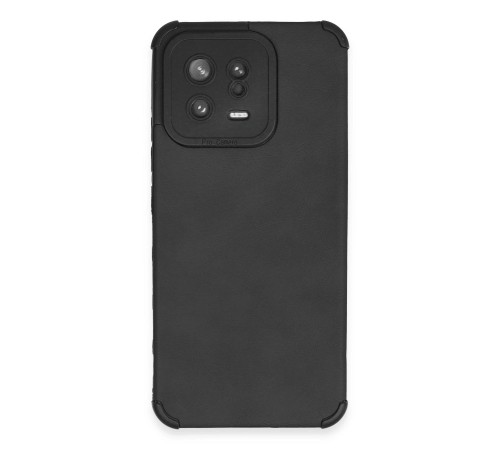 Xiaomi Mi 13 Kılıf Loop Deri Silikon - Siyah