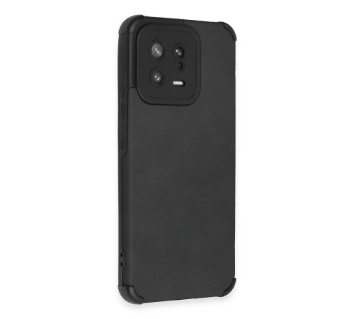 Xiaomi Mi 13 Kılıf Loop Deri Silikon - Siyah