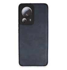 Xiaomi Mi 13 Lite Kılıf Loop Deri Silikon - Lacivert