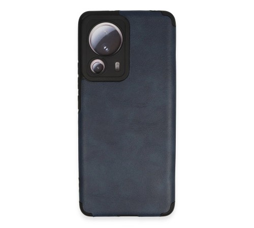 Xiaomi Mi 13 Lite Kılıf Loop Deri Silikon - Lacivert