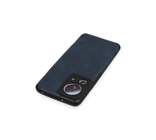 Xiaomi Mi 13 Lite Kılıf Loop Deri Silikon - Lacivert