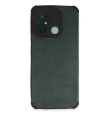 Xiaomi Redmi 12C Kılıf Loop Deri Silikon - Yeşil