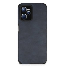 Realme C35 Kılıf Loop Deri Silikon - Lacivert