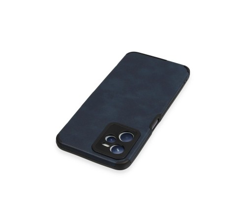 Realme C35 Kılıf Loop Deri Silikon - Lacivert Realme C35 Kılıf Loop Deri Silikon - Lacivert