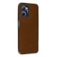 Realme C35 Kılıf Loop Deri Silikon - Kahverengi