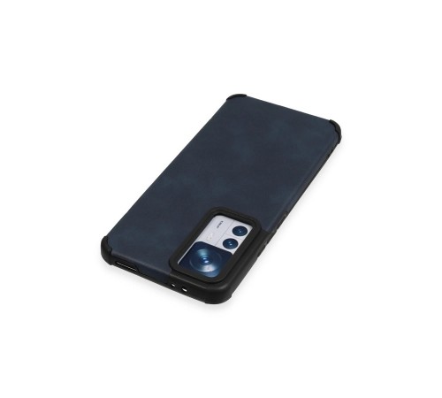 Xiaomi Mi 12T Kılıf Loop Deri Silikon - Lacivert Xiaomi Mi 12T Kılıf Loop Deri Silikon - Lacivert