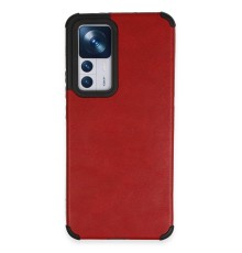 Xiaomi Mi 12T Kılıf Loop Deri Silikon - Kırmızı