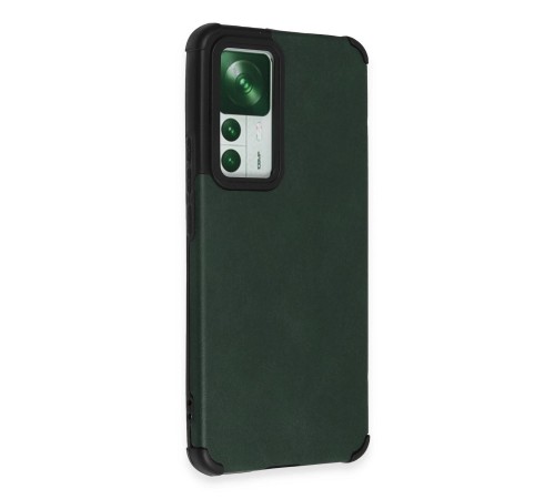 Xiaomi Mi 12T Kılıf Loop Deri Silikon - Yeşil Xiaomi Mi 12T Kılıf Loop Deri Silikon - Yeşil