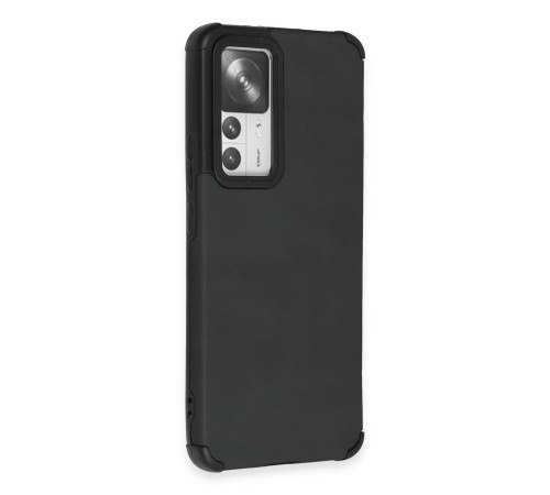 Xiaomi Mi 12T Kılıf Loop Deri Silikon - Siyah Xiaomi Mi 12T Kılıf Loop Deri Silikon - Siyah