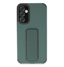 Samsung Galaxy A54 5G Kılıf Mega Standlı Silikon - Yeşil