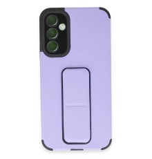 Samsung Galaxy A54 5G Kılıf Mega Standlı Silikon - Lila