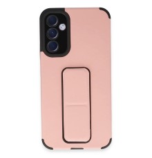 Samsung Galaxy A54 5G Kılıf Mega Standlı Silikon - Pudra