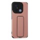 Xiaomi Redmi 12C Kılıf Mega Standlı Silikon - Pudra
