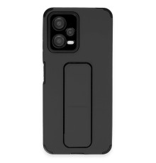 Xiaomi Poco X5 5G Kılıf Mega Standlı Silikon - Siyah