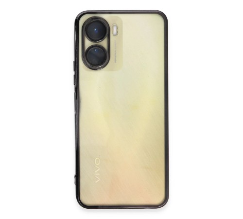 Vivo Y16 Kılıf Razer Lensli Silikon - Siyah Vivo Y16 Kılıf Razer Lensli Silikon - Siyah