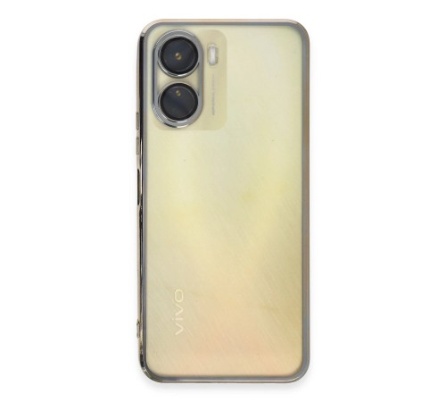 Vivo Y16 Kılıf Razer Lensli Silikon - Gold Vivo Y16 Kılıf Razer Lensli Silikon - Gold