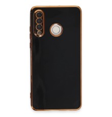 Huawei P30 Lite Kılıf Volet Silikon - Siyah