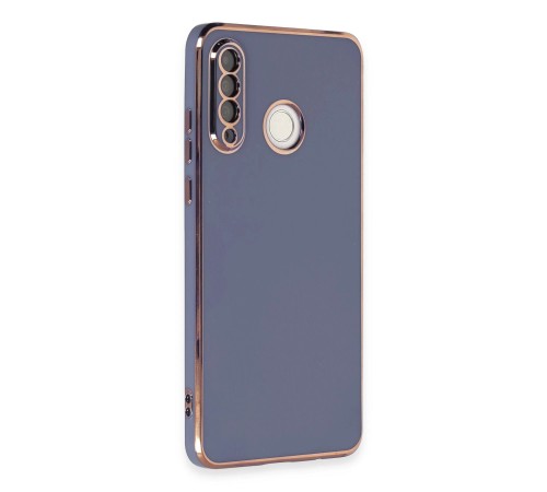 Huawei P30 Lite Kılıf Volet Silikon - Mavi